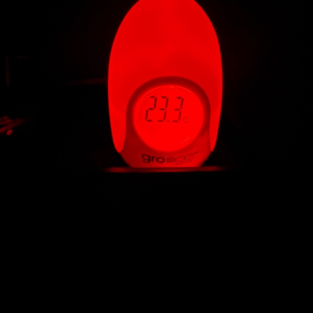 Groegg Digital Thermometer Night Light
